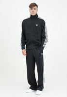 Pantalone sportivo Adicolor Baggy Fit Firebird nero da uomo IZ4801 . ADIDAS ORIGINALS 