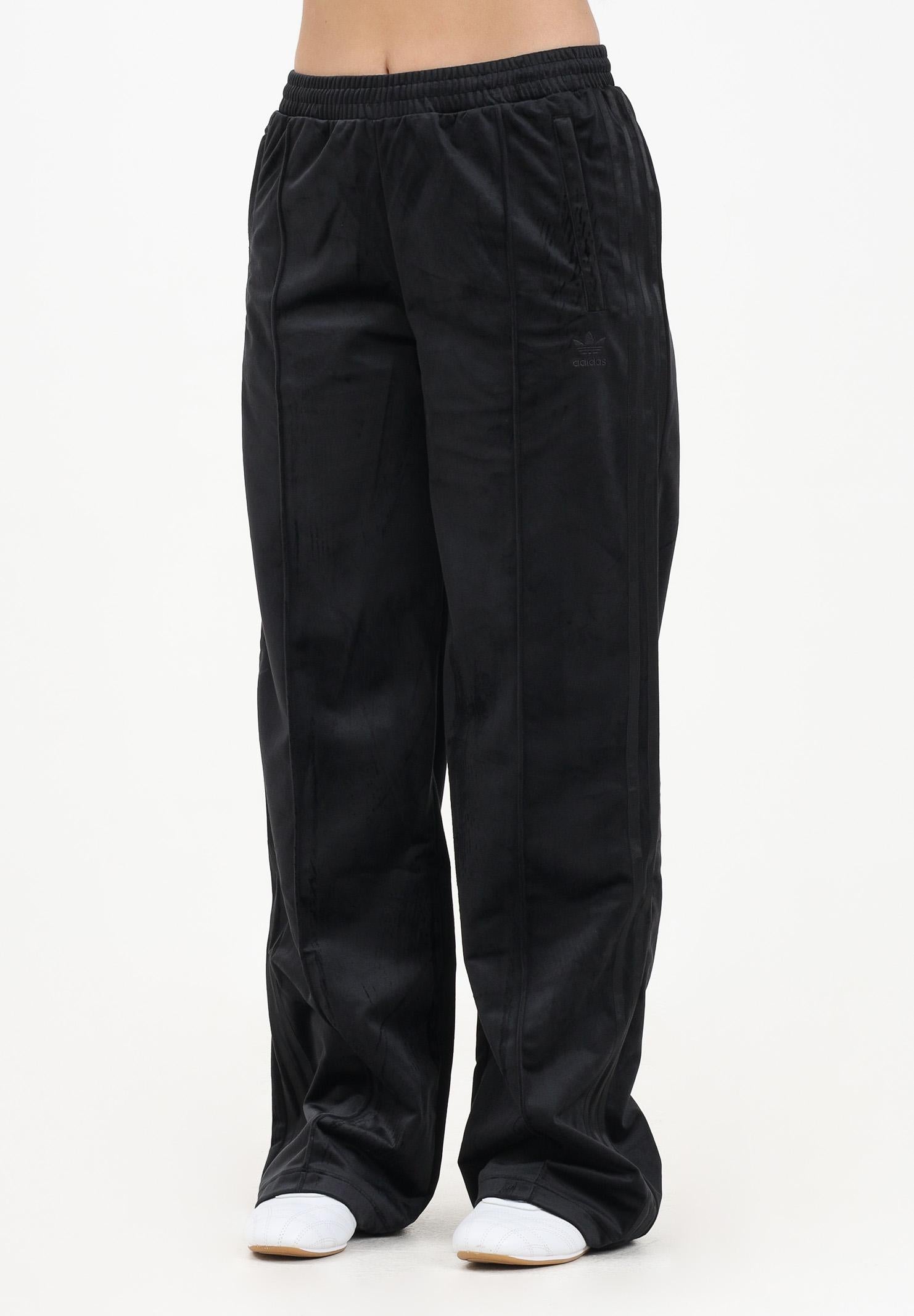 ADIDAS ORIGINALS Pantalone sportivo Velvet nero da donna JV7508 . ADIDAS ORIGINALS 
