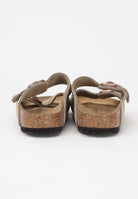 BIRKENSTOCK Ciabatte Arizona color taupe per uomo e donna 051463 . BIRKENSTOCK 