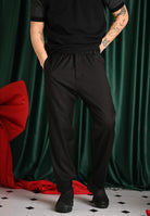 I'M BRIAN Pantalone nero da uomo PA3486 009 I'M BRIAN 