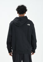 THE NORTH FACE Felpa con cappuccio Icon Relaxed nera da uomo NF0A8EU8JK31  THE NORTH FACE 