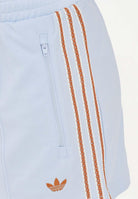 ADIDAS ORIGINALS Shorts sportivo SUMMER GLOW celeste da donna KY3166 . ADIDAS ORIGINALS 