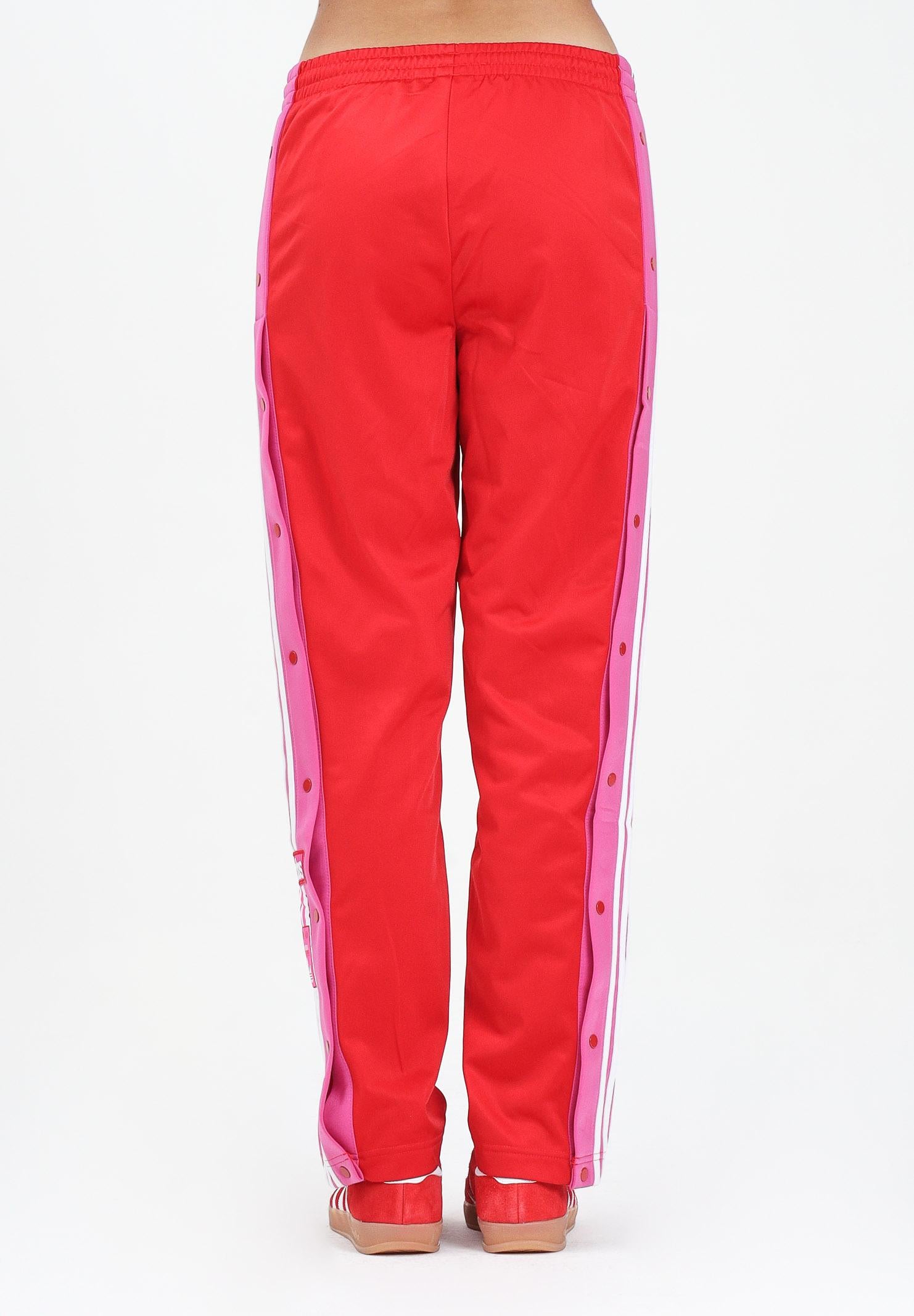 ADIDAS ORIGINALS Pantalone sportivo Adibreak rosso e rosa da donna JV8553  ADIDAS ORIGINALS 
