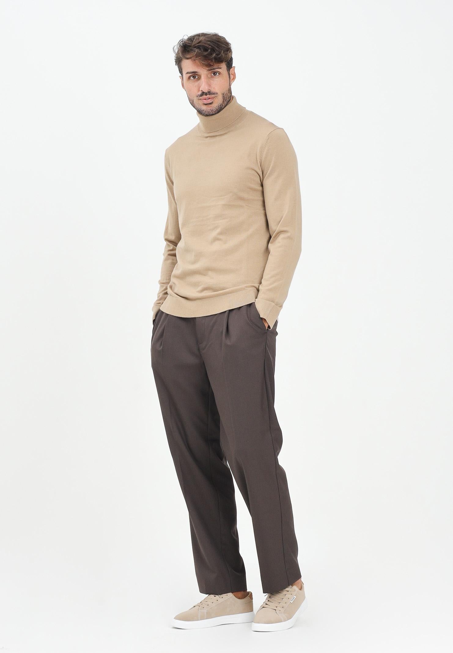 SELECTED HOMME Pantalone elegante marrone da uomo 16098637 Demitasse SELECTED HOMME 