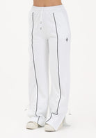 MARCELO BURLON COUNTY OF MILAN Pantalone sportivo bianco da donna 26ECM30145 BI MARCELO BURLON COUNTY OF MILAN 