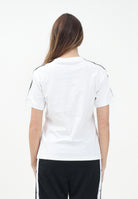 ADIDAS ORIGINALS T-shirt a manica corta 3-Stripes bianca da donna IR8051 . ADIDAS ORIGINALS 