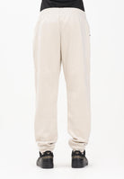 EA7 Pantalone sportivo panna da uomo in tessuto effetto scamosciato 7M000676AF16718 U1086 EA7 