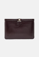 ELISABETTA FRANCHI Pochette marrone da donna effetto naplak<BR/> BS18A61E2 EV9 ELISABETTA FRANCHI 