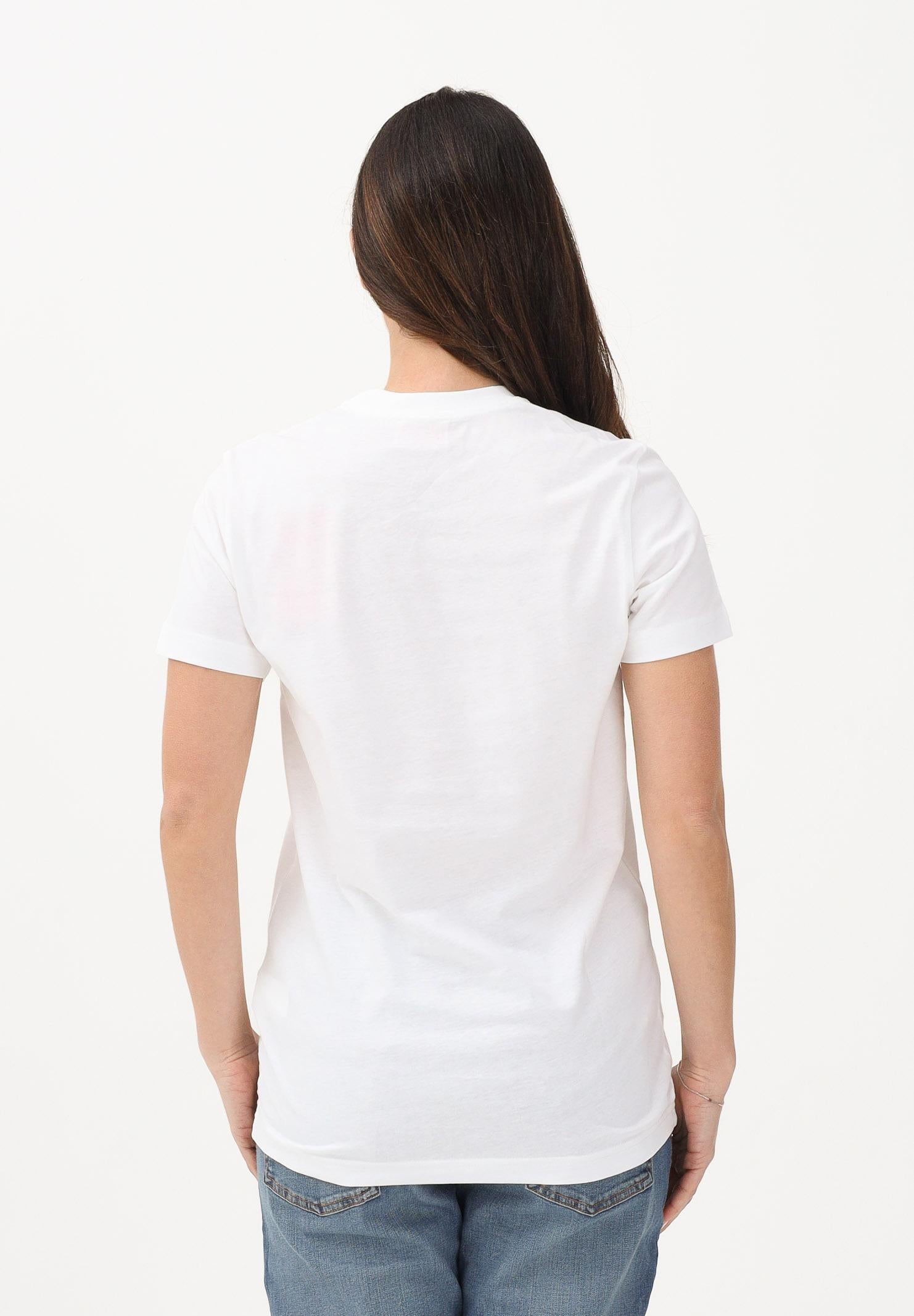 DIESEL T-shirt a manica corta bianca per donna, ragazzi e bambini con logo J027710CATM K100 DIESEL 