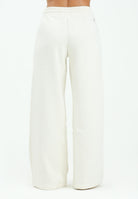 NEW BALANCE Pantalone sportivo Linear Heritage Fleece Wide Leg panna da donna WP53902PEF . NEW BALANCE 