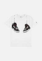 JORDAN T-shirt a manica corta Hanging AJ3 bianca per bambino e bambina 95F483 001 JORDAN 