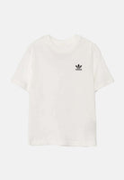 ADIDAS ORIGINALS T-shirt a manica corta bianca per bambino e bambina con ricamo logo IX5266 . ADIDAS ORIGINALS 