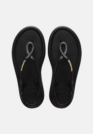 HAVAIANAS Sandali Luna Puffed Up neri da donna 4150264 0090 HAVAIANAS 
