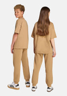 ADIDAS ORIGINALS Pantalone sportivo Loose-Fit beige per bambino e bambina JX2753 . ADIDAS ORIGINALS 