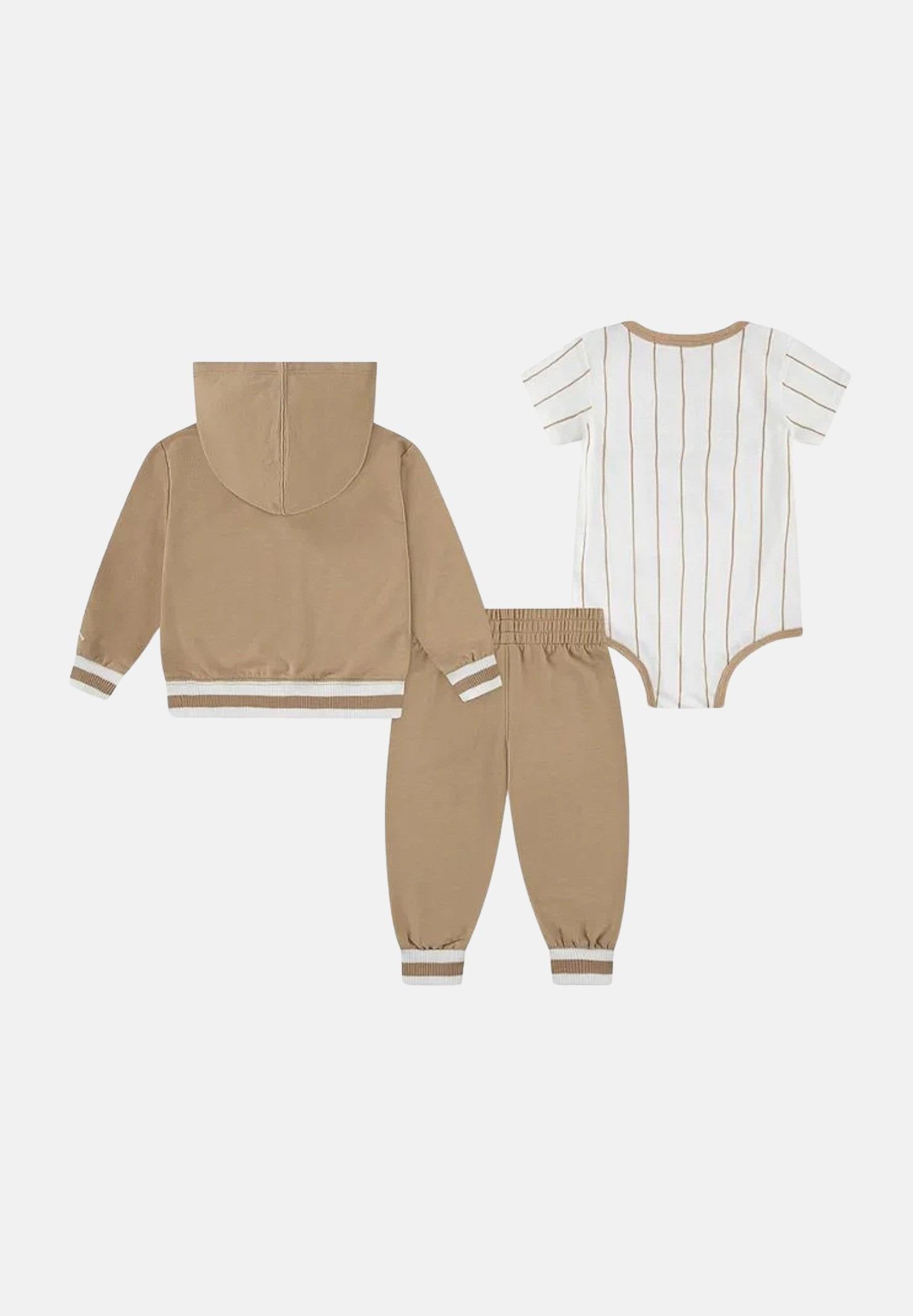 JORDAN Tuta (3 pezzi) 23 Jersey beige da neonato 65F182 X0L JORDAN 