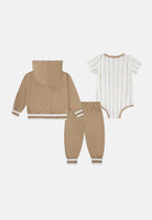 JORDAN Tuta (3 pezzi) 23 Jersey beige da neonato 65F182 X0L JORDAN 