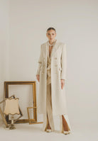 SANTAS Cappotto lungo ÉCLIPSE panna da donna PV2623 PA SANTAS 