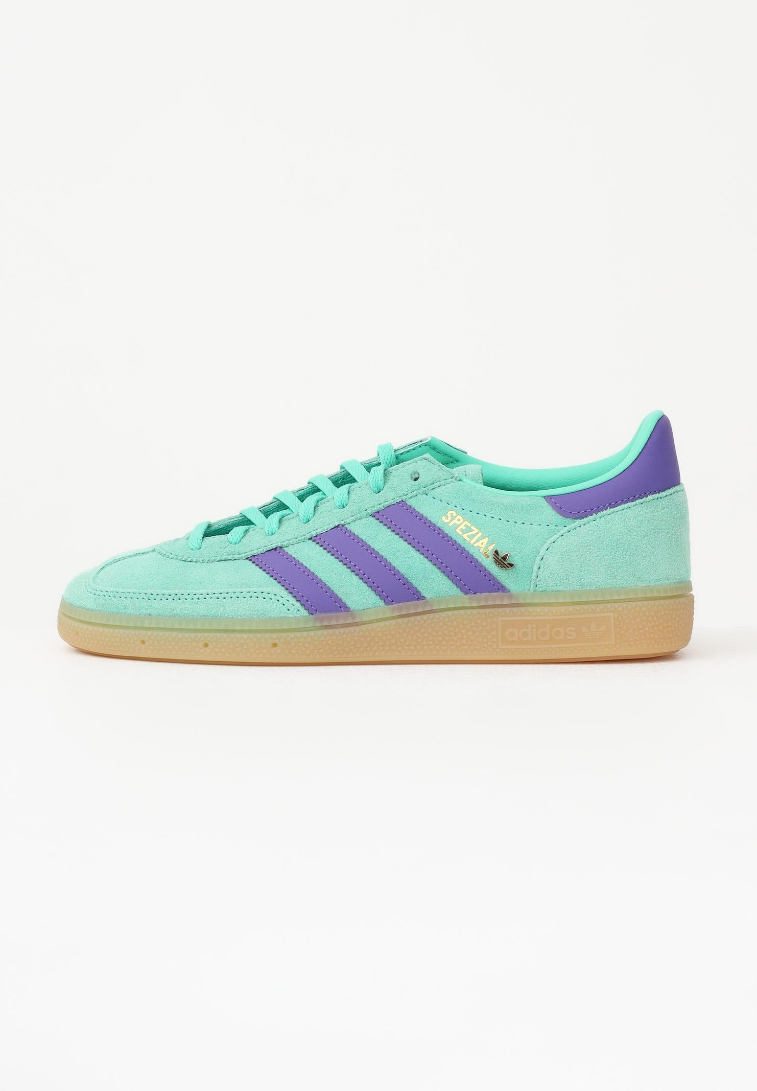 ADIDAS ORIGINALS Sneakers HANDBALL SPEZIAL turchesi e viola da donna IH9212 . ADIDAS ORIGINALS 