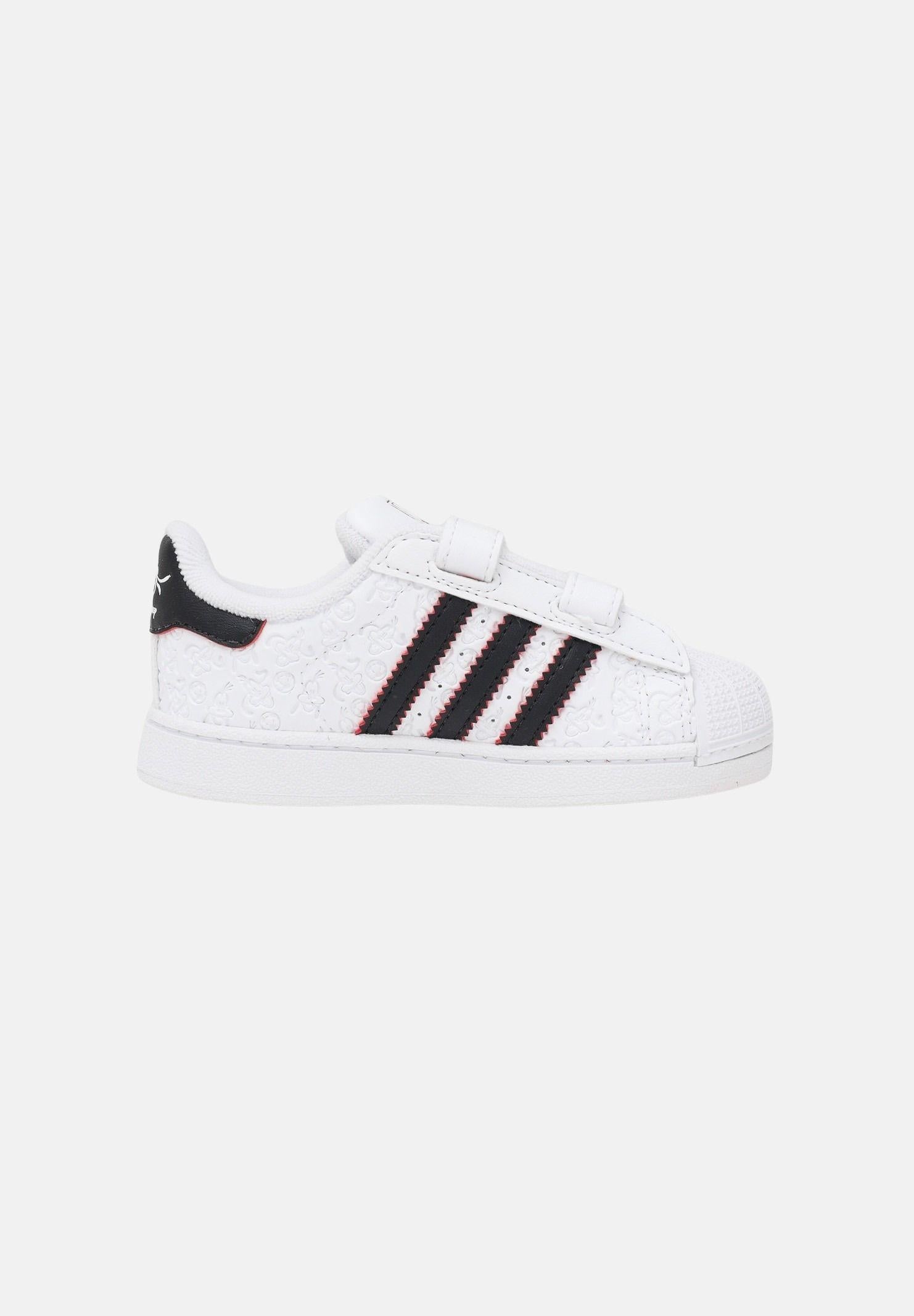ADIDAS ORIGINALS Sneakers ADIDAS DISNEY SUPERSTAR II bianche da neonato IH1744 . ADIDAS ORIGINALS 