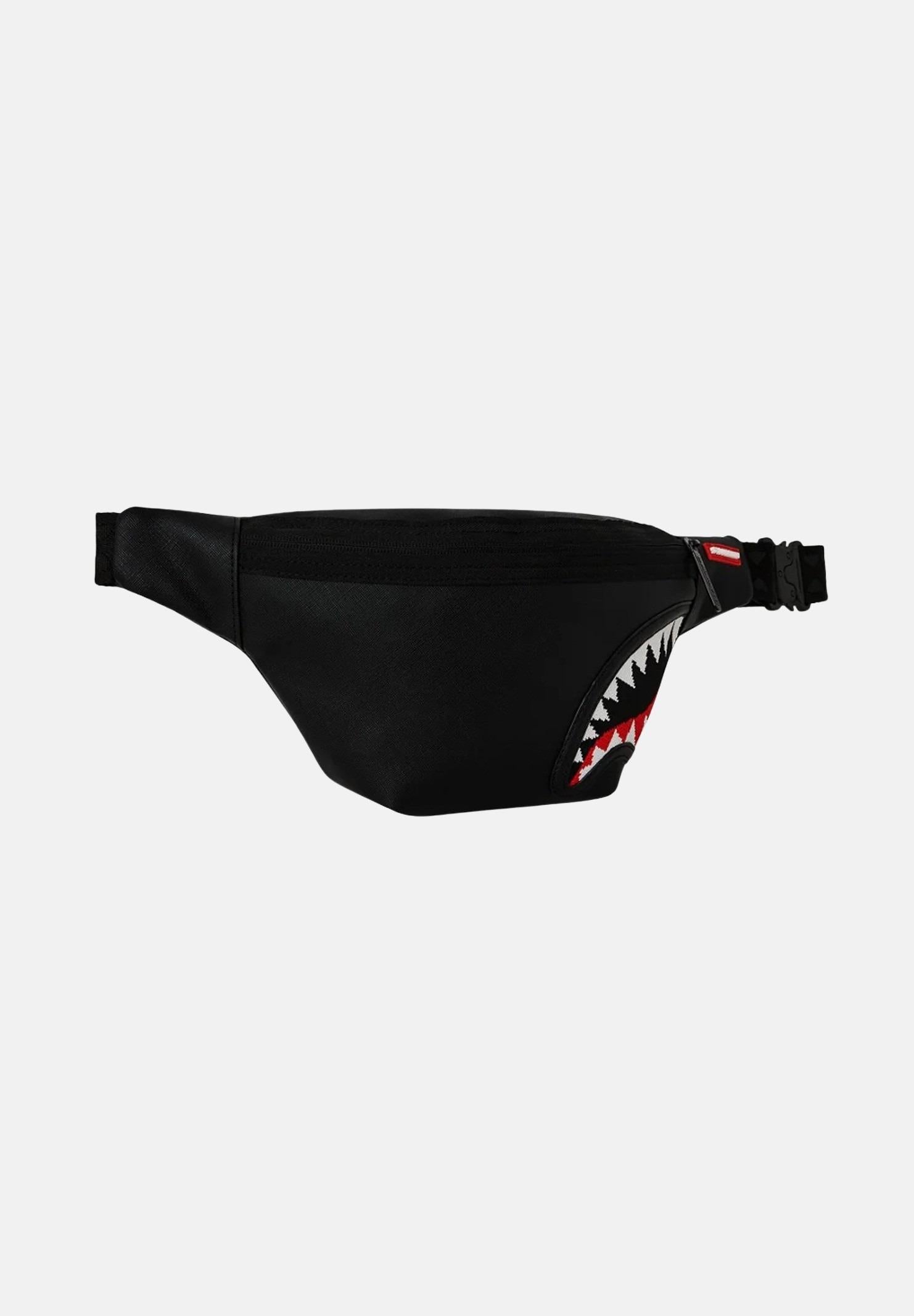 SPRAYGROUND Marsupio Fly Knit Mouth nero per uomo e donna 910B8030NSZ  SPRAYGROUND 