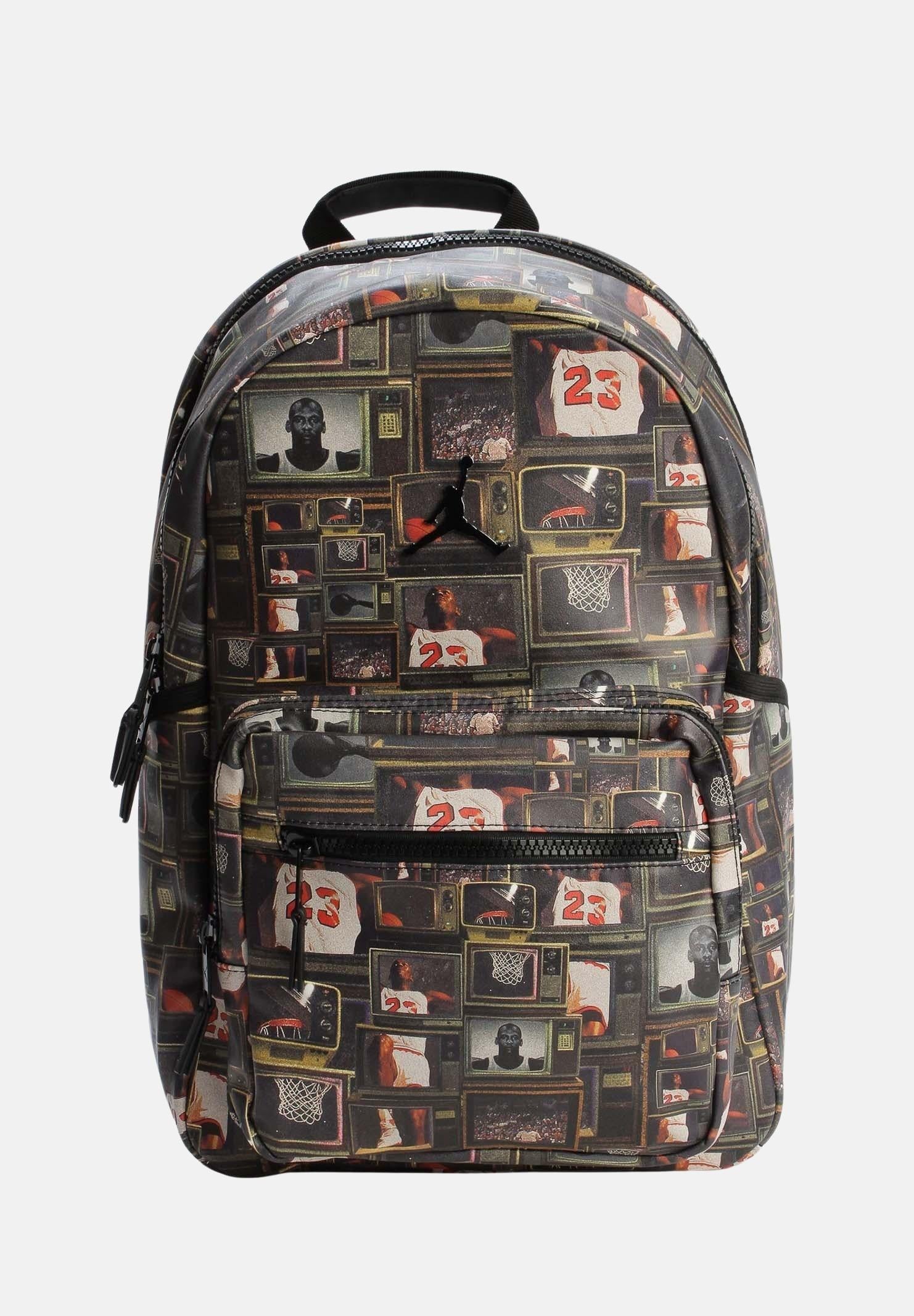 JORDAN Zaino multicolore per bambino e bambina con grafica Borough MA9002 K90 JORDAN 