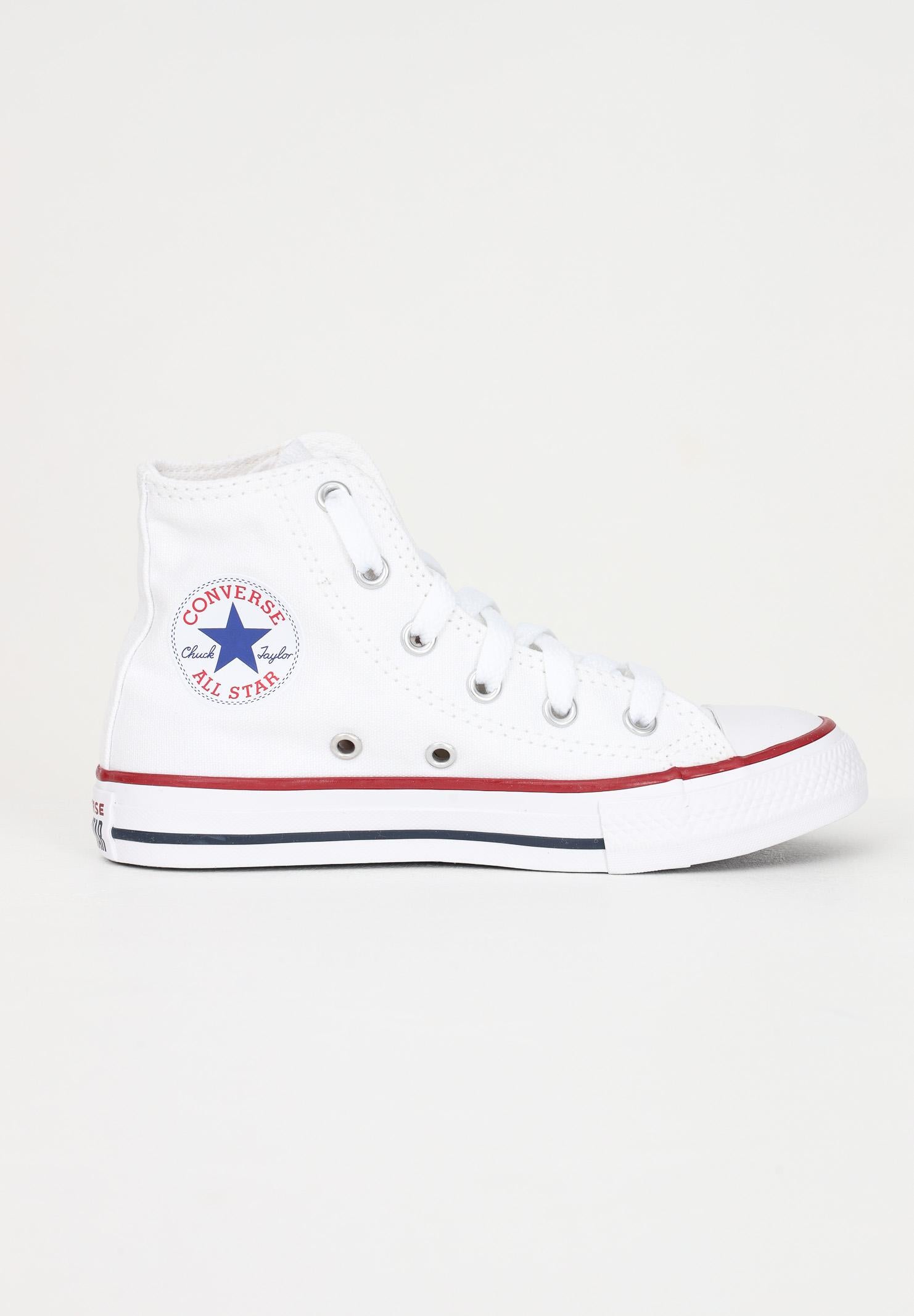 CONVERSE Sneakers CHUCK TAYLOR ALL STAR bianche per bambino e bambina 3J253C . CONVERSE 