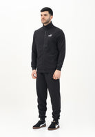 PUMA Tuta Essentials nera da uomo 684848 01 PUMA 