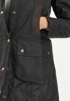 BARBOUR Giubbotto Bower Wax verde oliva da donna 252MLWX0534 OL71 BARBOUR 