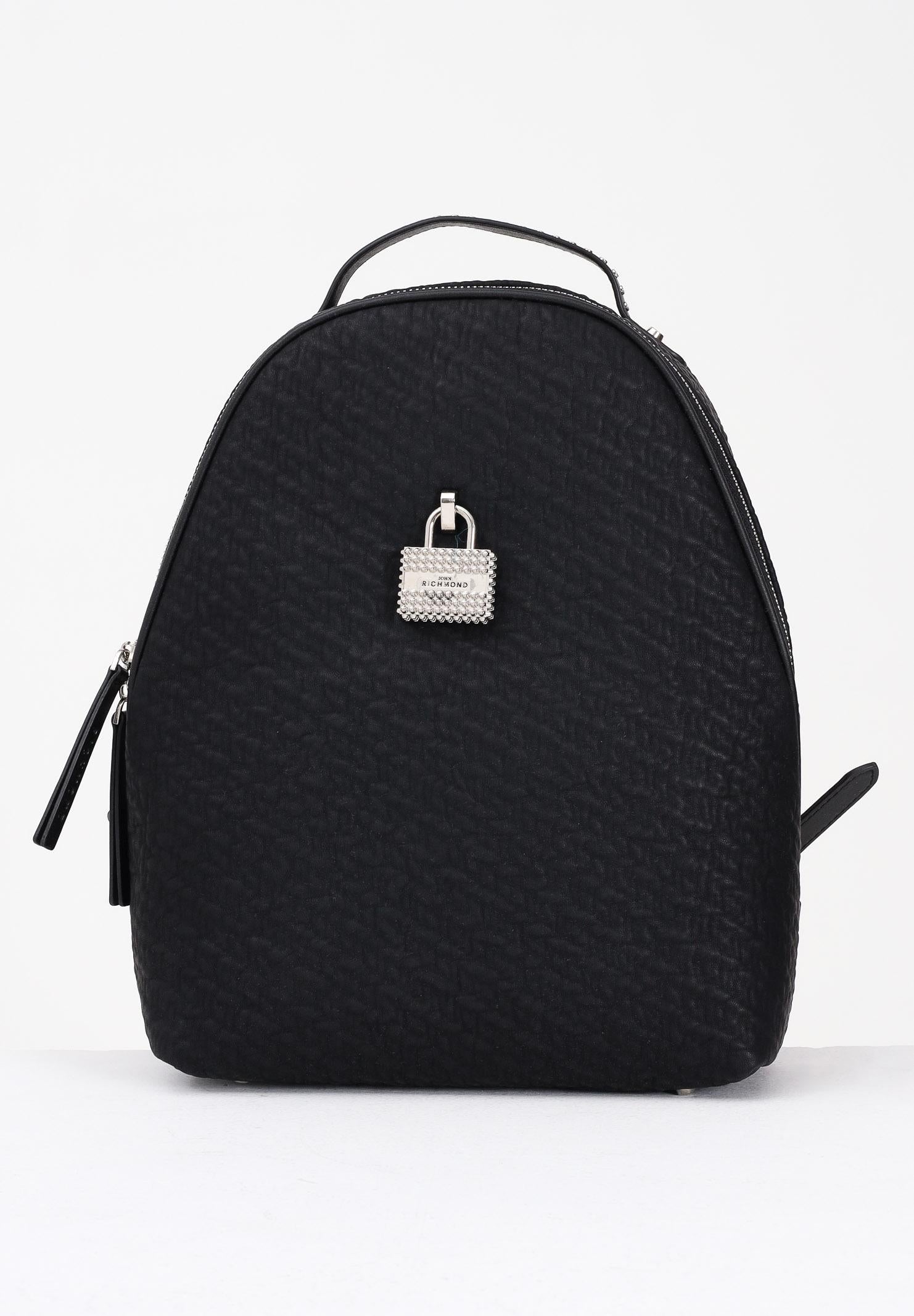 RICHMOND Zaino nero da donna con lucchetto RWA25196ZA BL RICHMOND 