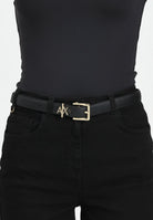 ARMANI EXCHANGE Cintura nera da donna con fibbia A|X 9411824R759 00020 ARMANI EXCHANGE 