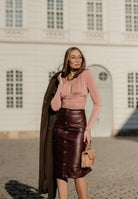 SANTAS Gonna midi BELLE ÉTOILE bordeaux da donna PV2610 BO SANTAS 