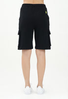 BARROW Shorts sportivo nero per donna, ragazzi e bambini con stampa logo S5BKJUBE084 110 BARROW 