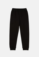 Pantalone sportivo nero per bambino e bambina rifinito da ricamo coccodrillo XJ9728-J 031 LACOSTE 