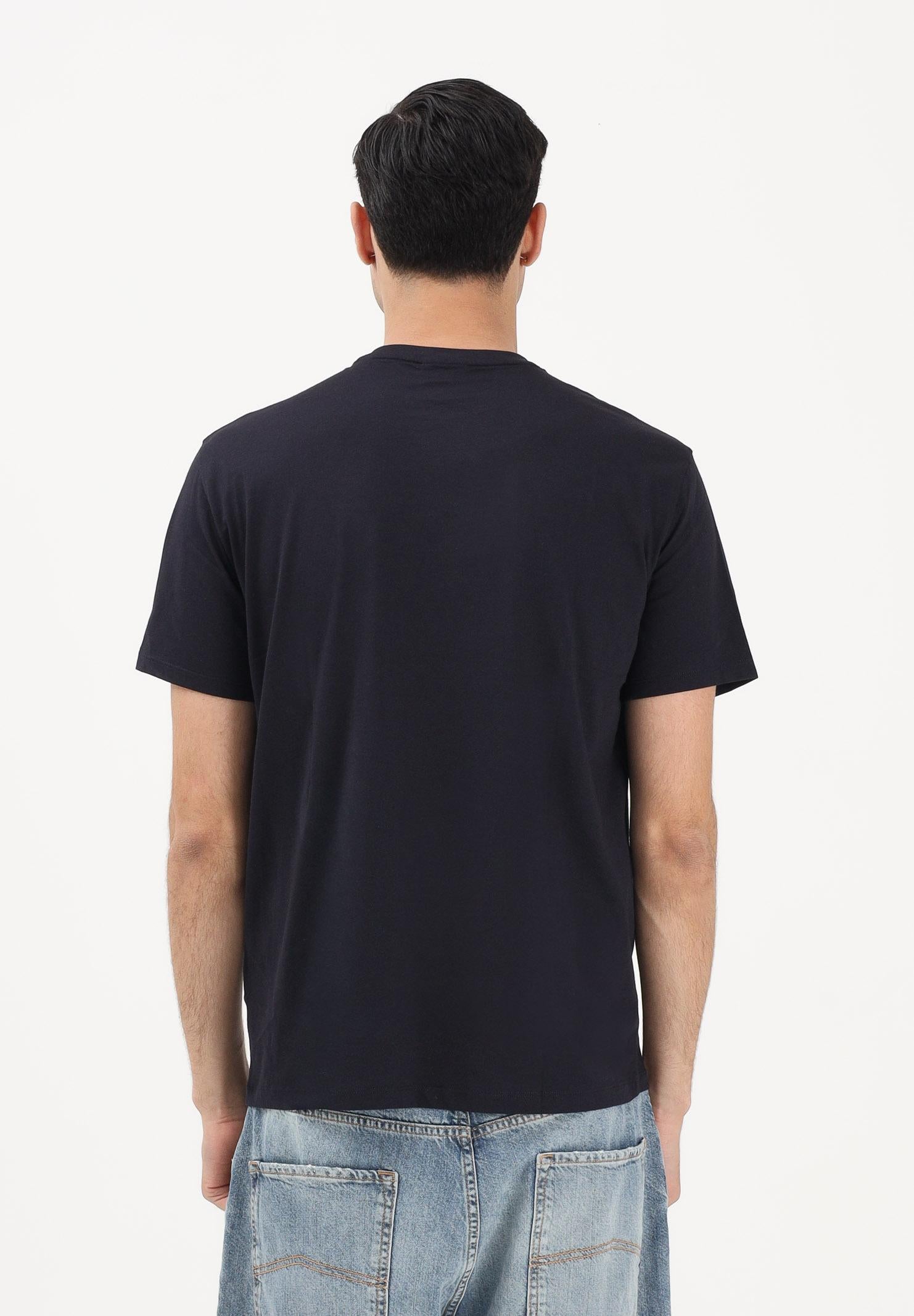 ARMANI EXCHANGE T-shirt a manica corta blu da uomo con logo XM002471AF10356 UB101 ARMANI EXCHANGE 
