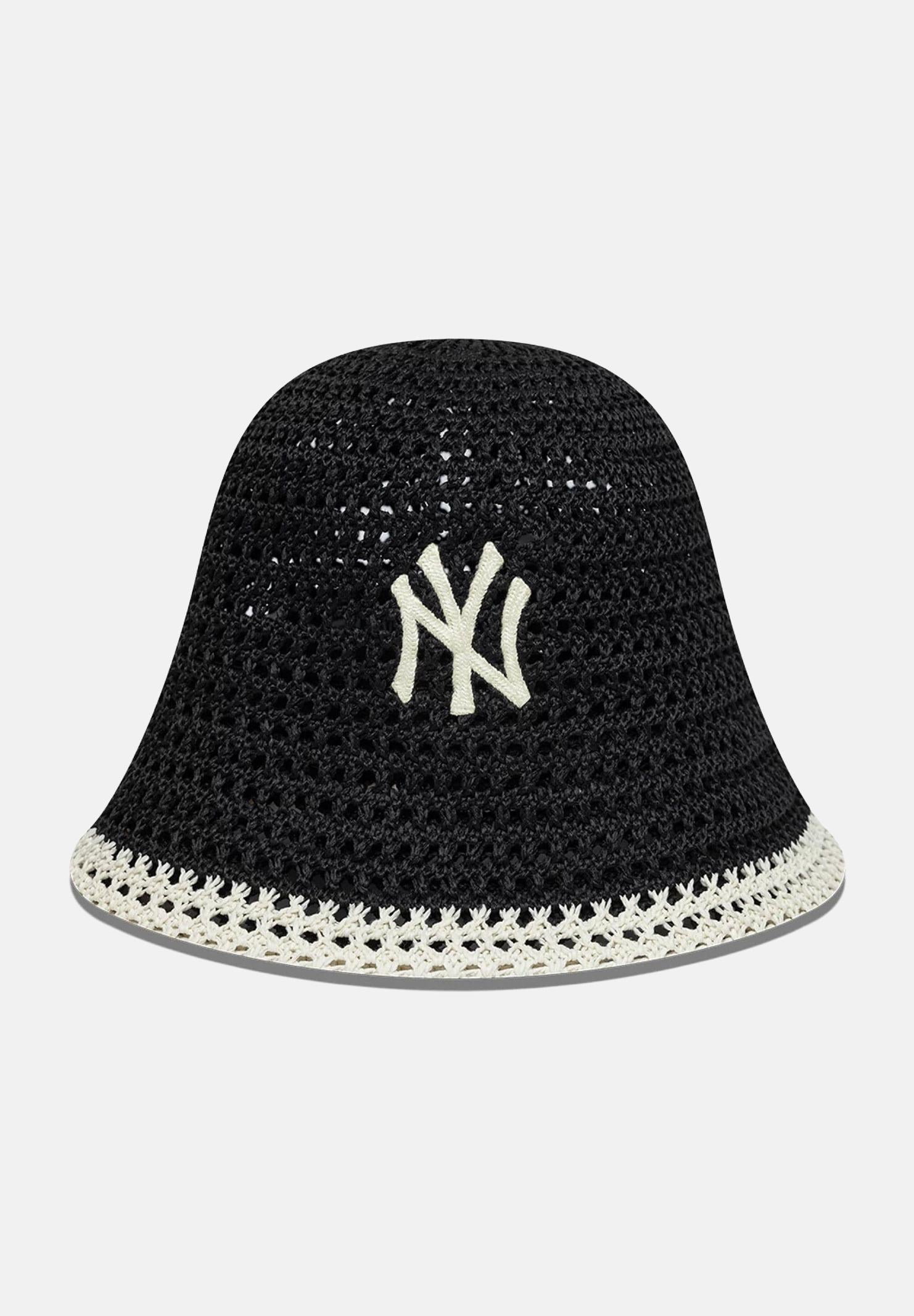 NEW ERA Bucket New York Yankees MLB Knitted Explorer nero da donna 60856287 . NEW ERA 