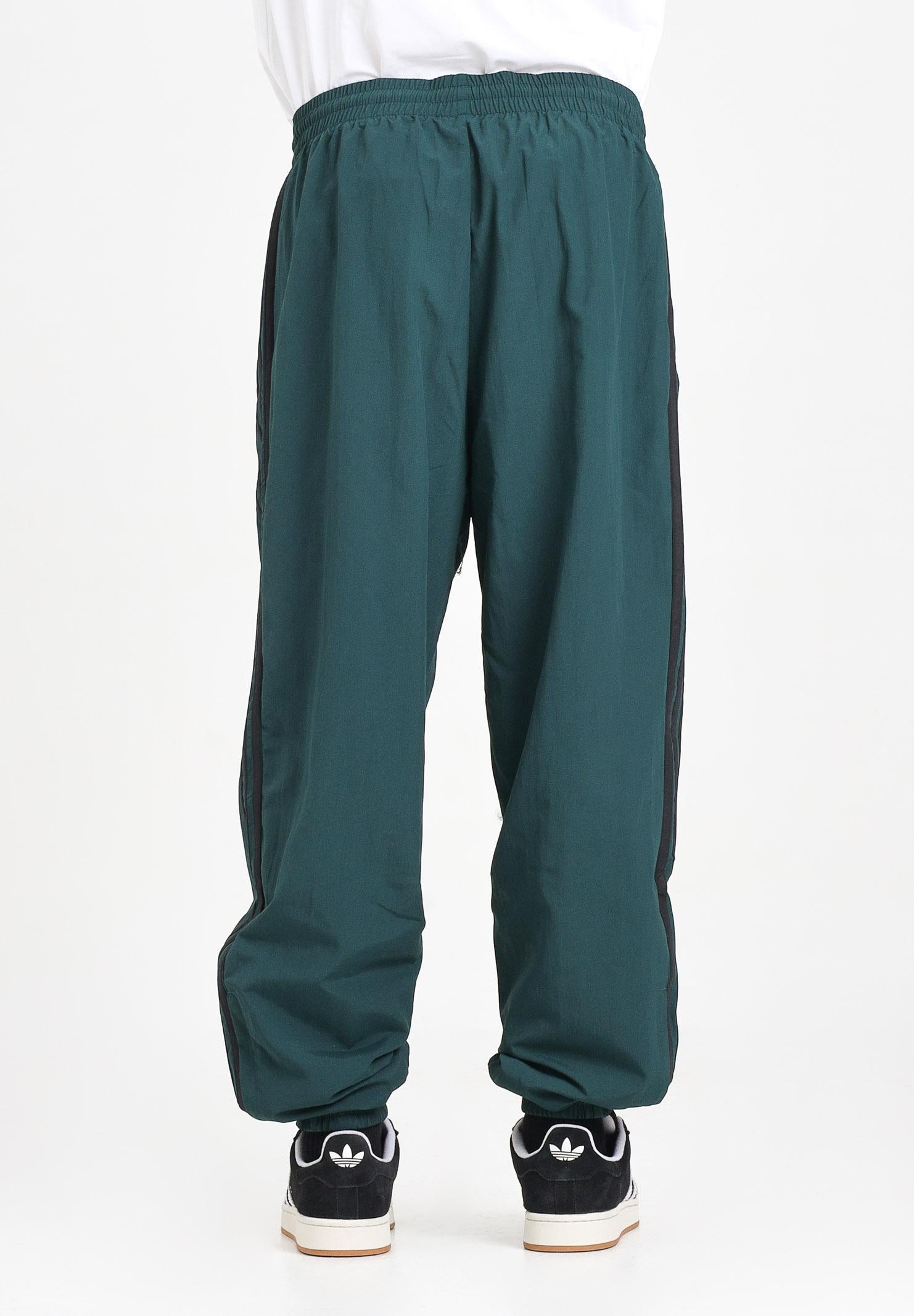 ADIDAS ORIGINALS Pantalone sportivo Adicolor Woven Firebird verde e nero da uomo JY1335  ADIDAS ORIGINALS 