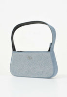 DIESEL Borsa a spalla WJULIE in denim da donna con strass applicati J02530KXBRM K01 DIESEL 
