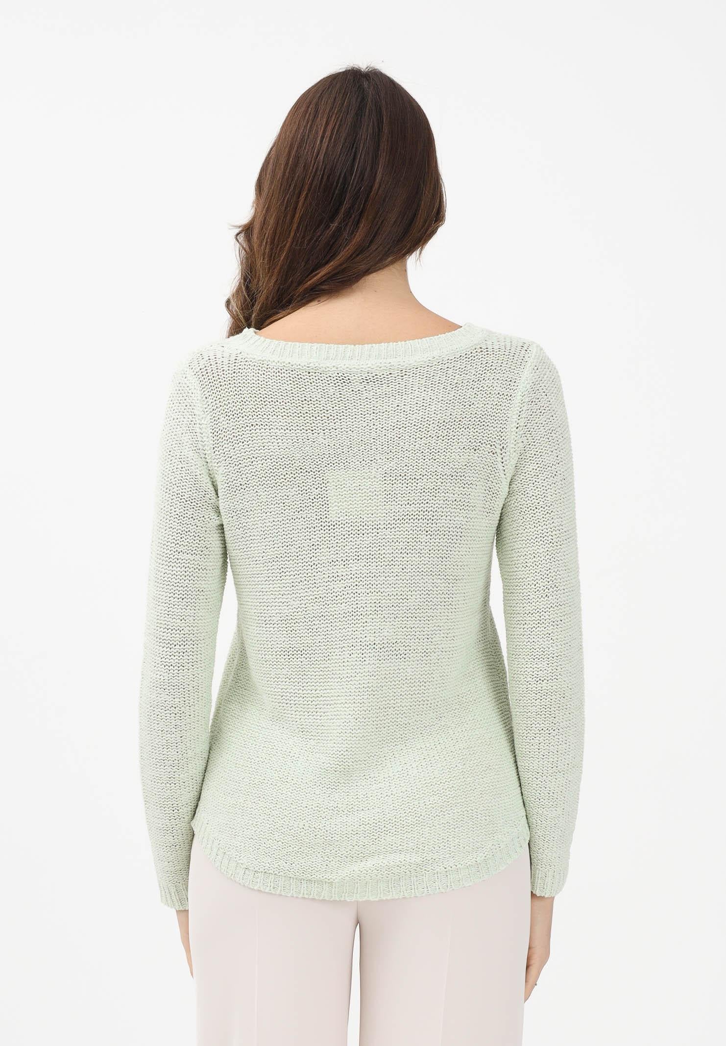 ONLY Maglioncino girocollo verde menta da donna 15113356 SUGR ONLY 