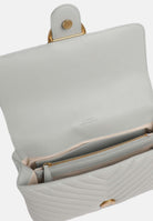 PINKO Borsa a mano Classic Love Bag Puff grigio perla da donna 100043A0GK K32Q PINKO 