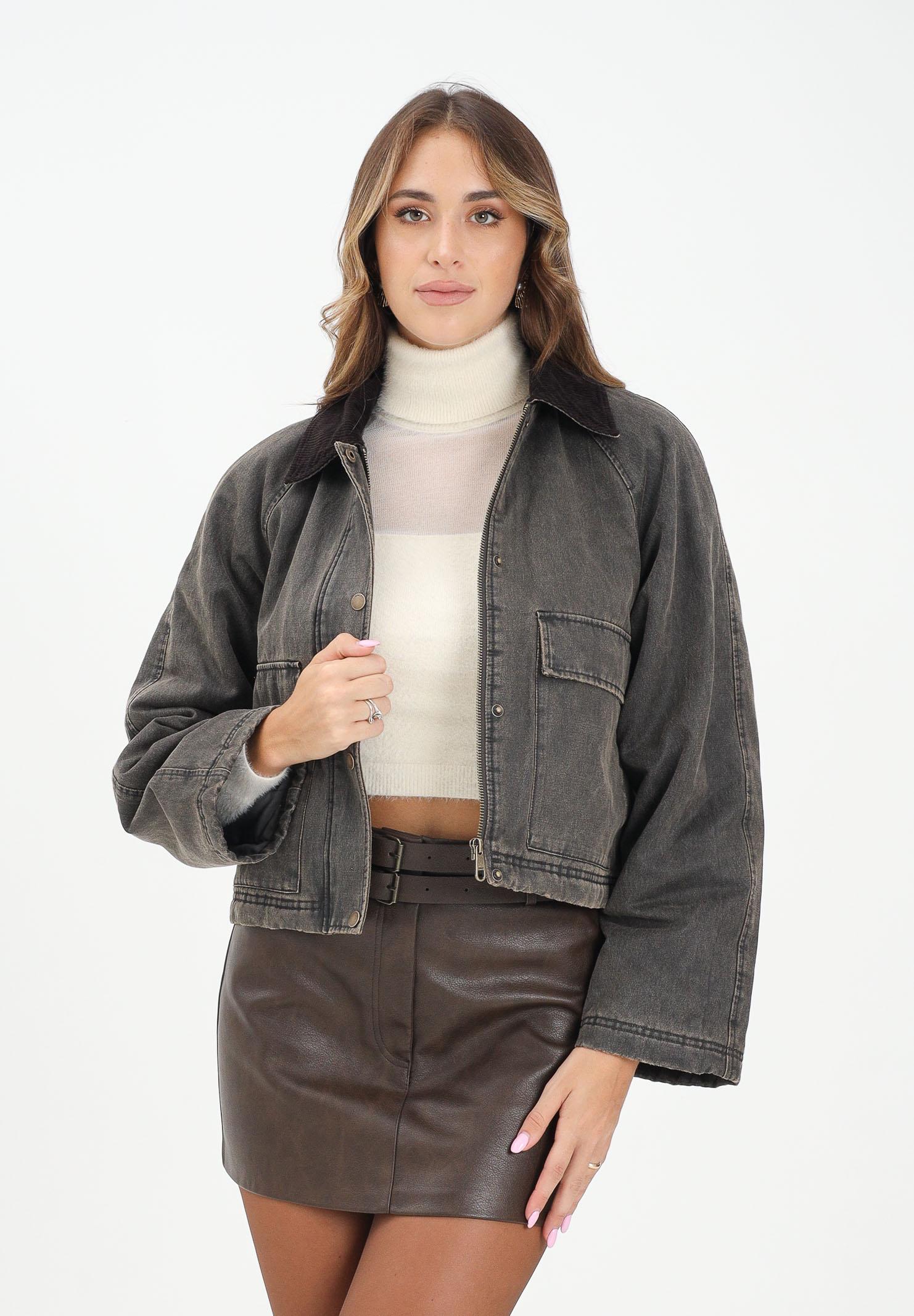 ONLY Giubbottoin denim scuro da donna 15350379 Raven ONLY 