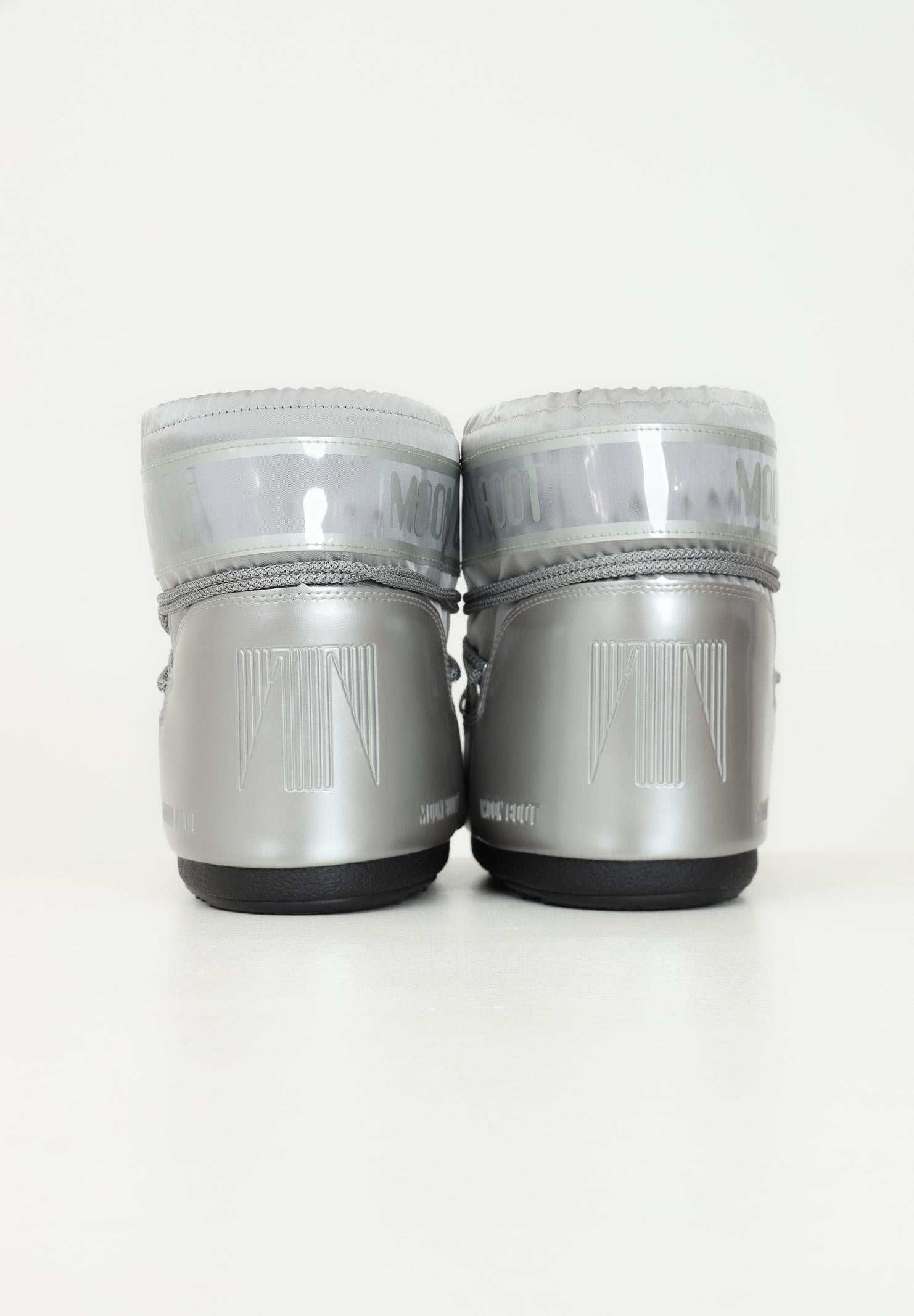 MOON BOOT Stivali da neve ICON LOW GLANCE argento da donna 80D1409350 H001 MOON BOOT 
