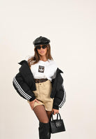 ARMANI EXCHANGE Borsa a mano nera da donna con logo XW000306AF12039 UC001 ARMANI EXCHANGE 