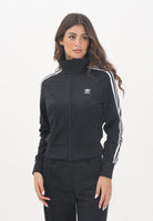 ADIDAS ORIGINALS Felpa con zip Adicolor Classics Firebird nera da donna IL8764  ADIDAS ORIGINALS 