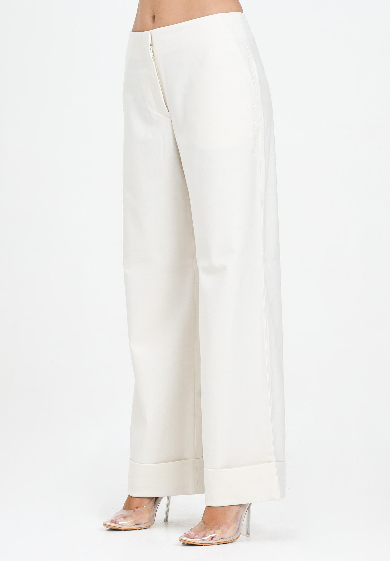 ARMANI EXCHANGE Pantalone panna da donna con piega XW000660AF16142 U1003 ARMANI EXCHANGE 