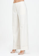 ARMANI EXCHANGE Pantalone panna da donna con piega XW000660AF16142 U1003 ARMANI EXCHANGE 