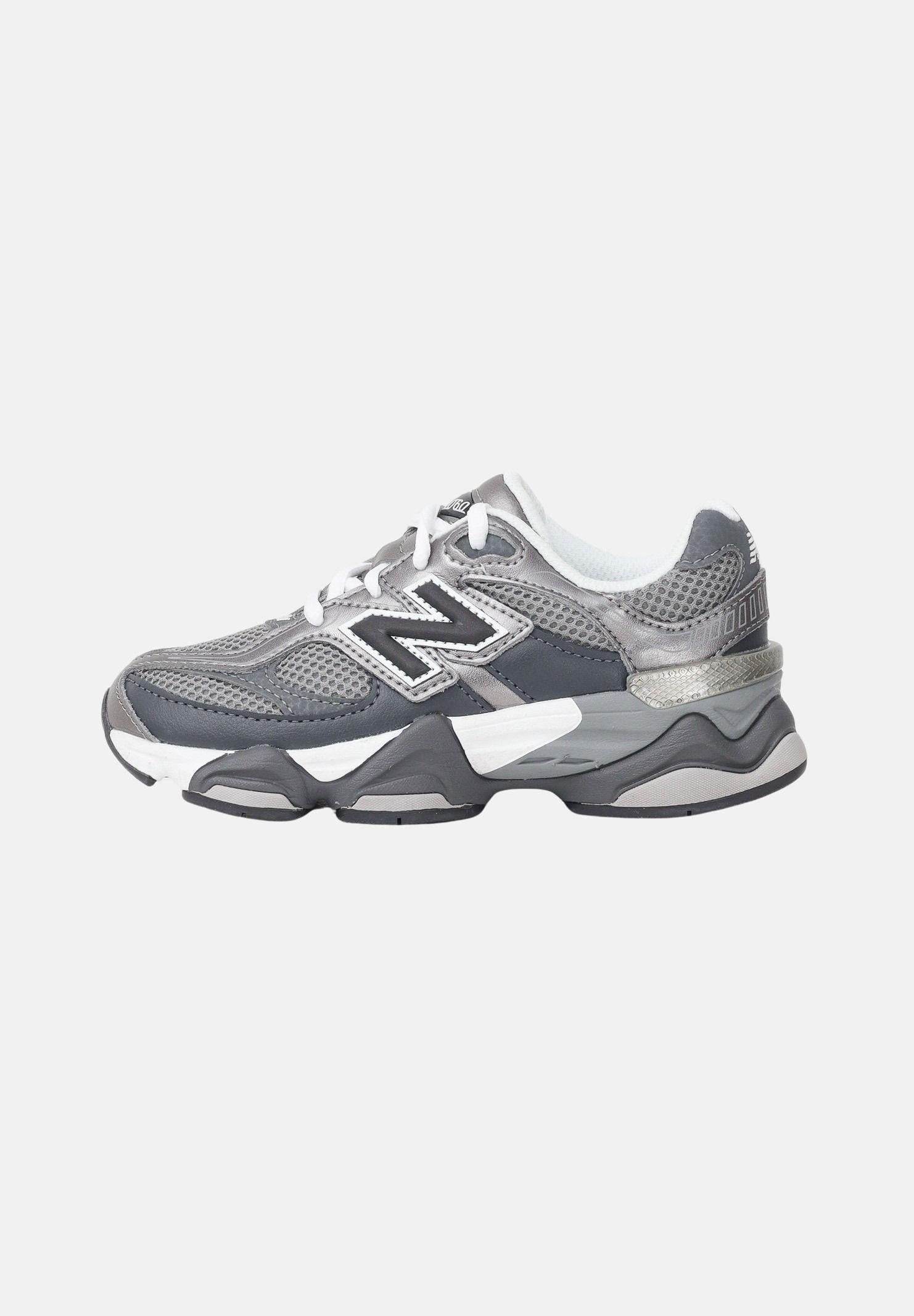 NEW BALANCE Sneakers 9060 Lace grigie per bambino e bambina P90603AL . NEW BALANCE 