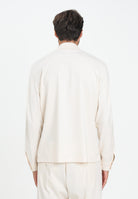 I'M BRIAN Camicia a manica lunga panna da uomo CA3441 PAN I'M BRIAN 