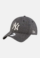 NEW ERA Cappello con visiera 9TWENTY New York Yankees MLB Houndstooth bianco e nero per uomo e donna 60691222 . NEW ERA 