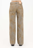 VICOLO Jeans Alex in denim effetto marmorizzato con sfumature beige DF5157 SP VICOLO 