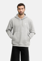 ADIDAS ORIGINALS Felpa con cappuccio Trefoil Essentials Loose grigia da uomo JV6057 . ADIDAS ORIGINALS 